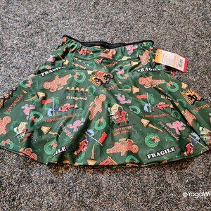 **SOLD**  Christmas Skirt Boulder Athletic Wear Athletic 3 pockets Green XXS